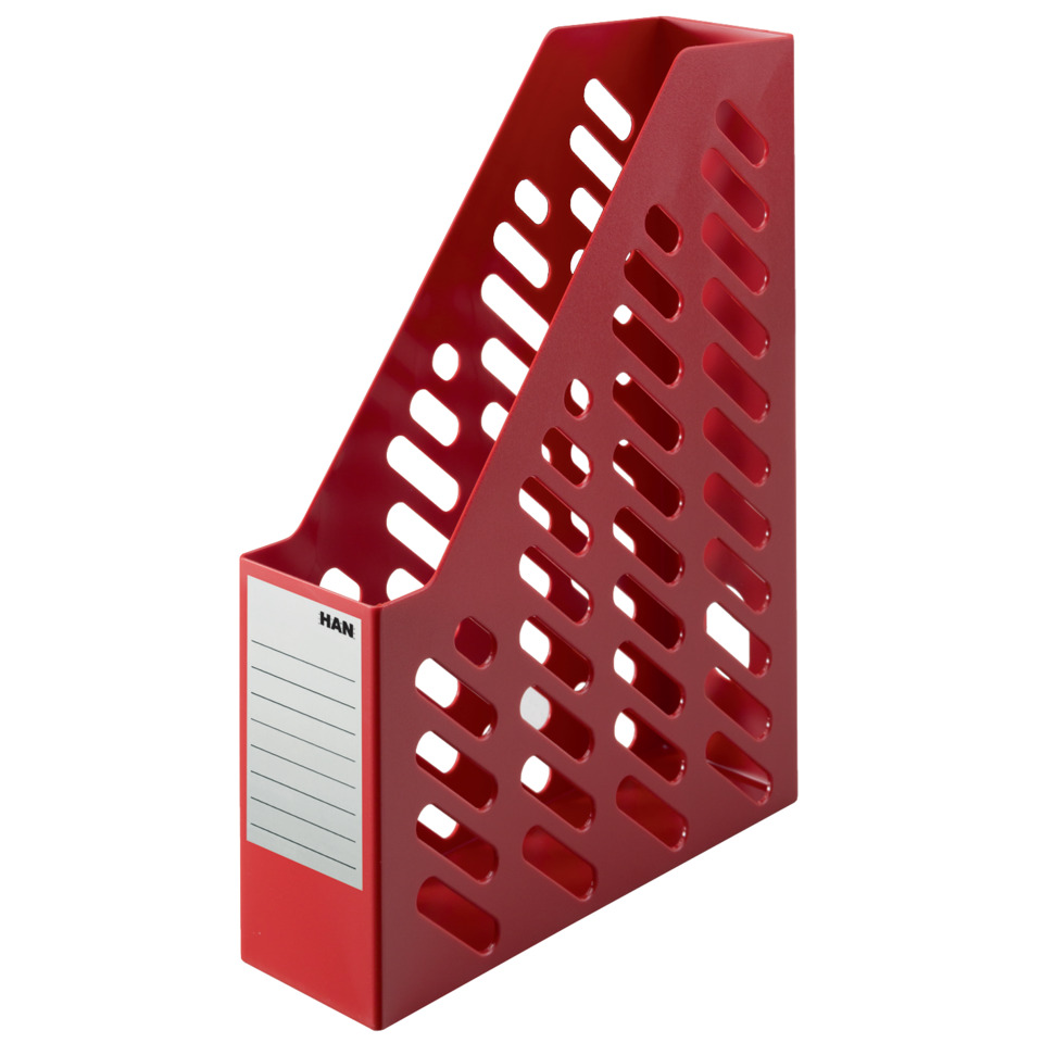 Ordner, A4-Ordner, Aktenordner, Rot, Lochungen