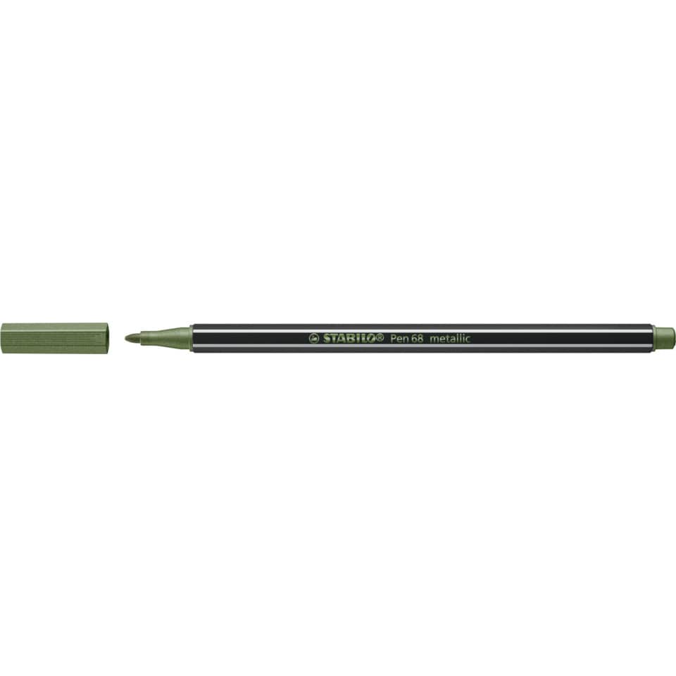Marker, Stabilo, Stift, Metallisch, Grün