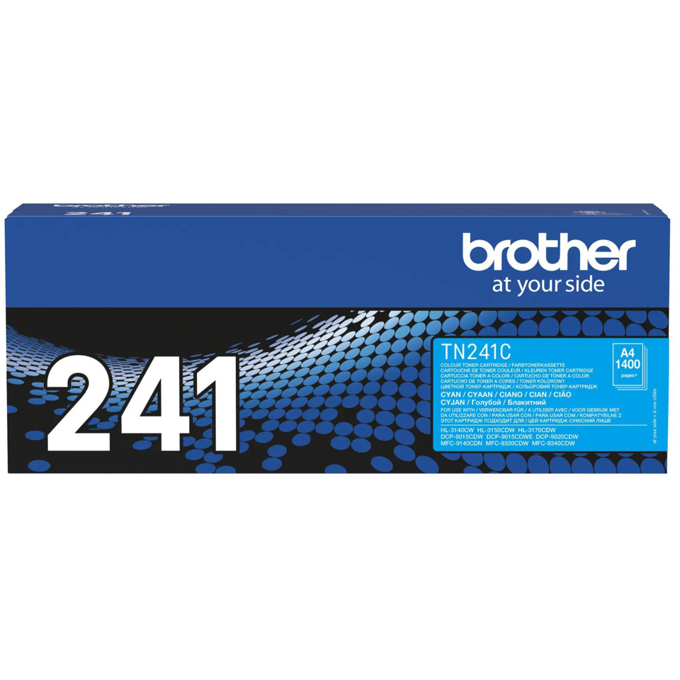Lasertoner TN-241C, 1.400 Seiten, cyan BROTHER TN241C