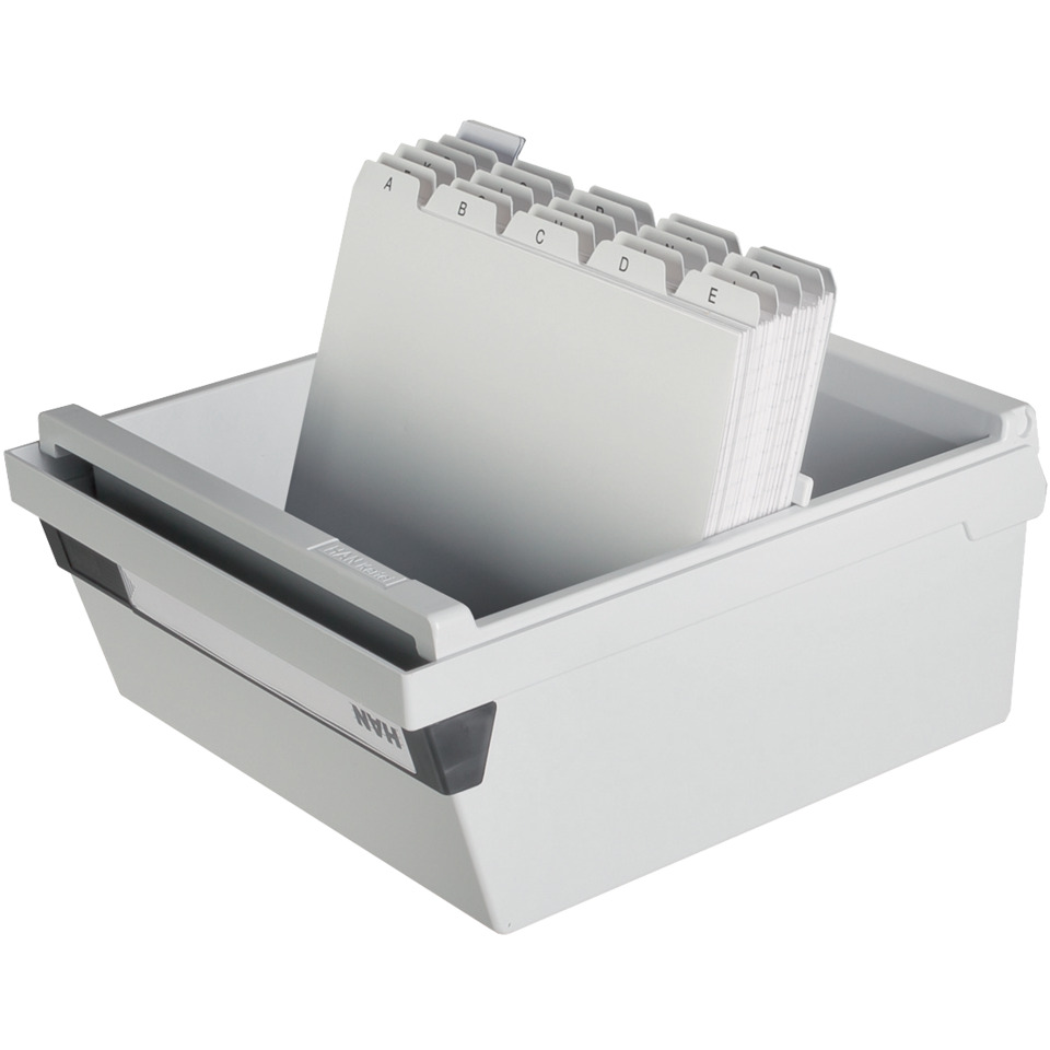 Kartenhalter, Sortierkasten, Aluminium, Kartenstapel, Schublade