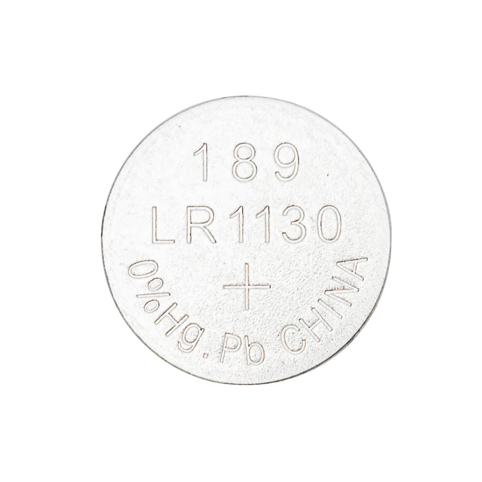 Knopfzellen-Batterie Alkali-Mangan LR54/AG10, 10 Stück Q-CONNECT KF14556