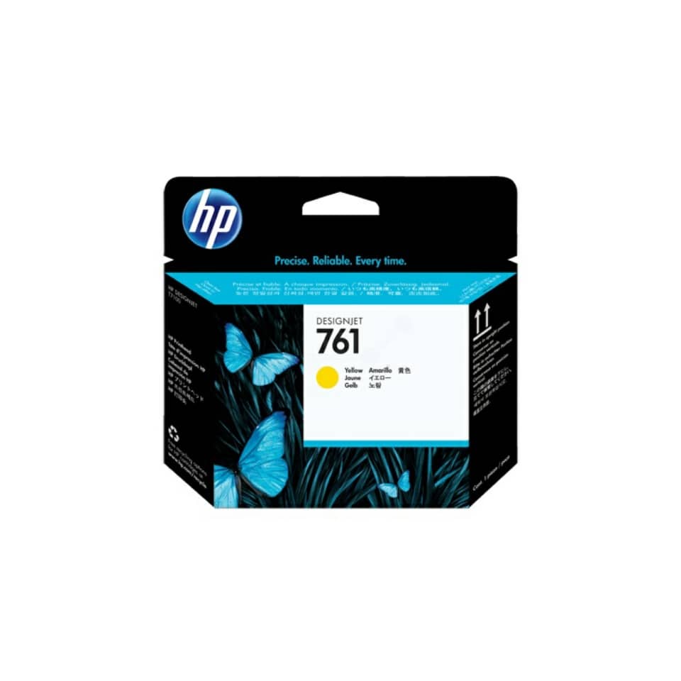 Tintenpatrone, HP Tintenpatrone, DesignJet 761, gelb Toner, Farbkartusche