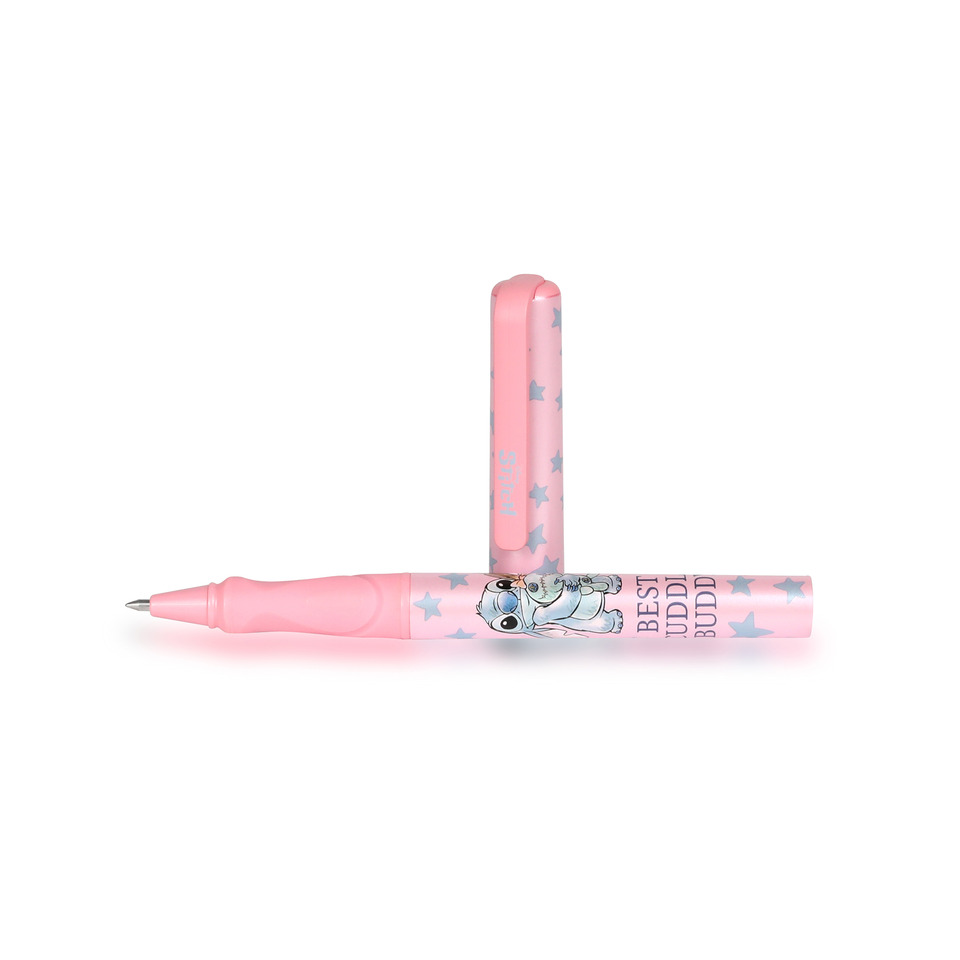 Kugelschreiber, Stift, Loom-Pen, rosa, Sterne