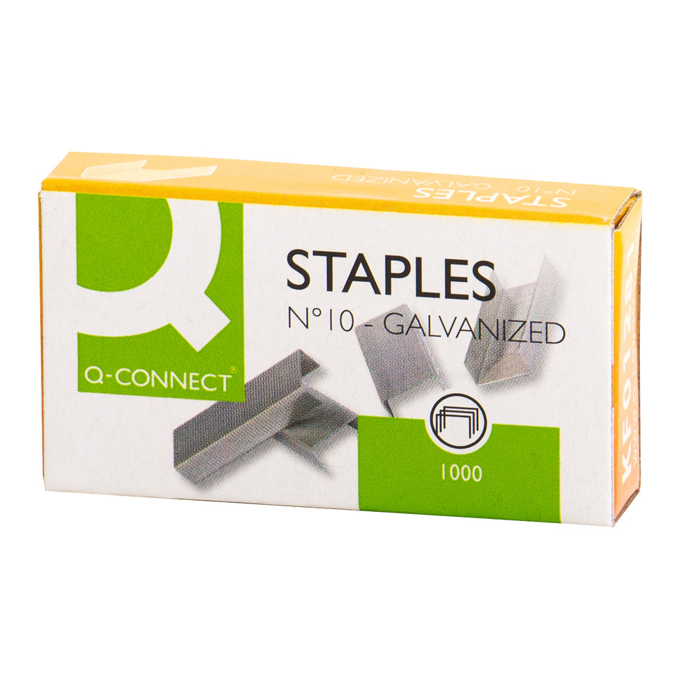 Stifte, Staples, Galvanisiert, Bürobedarf, Q-Connect