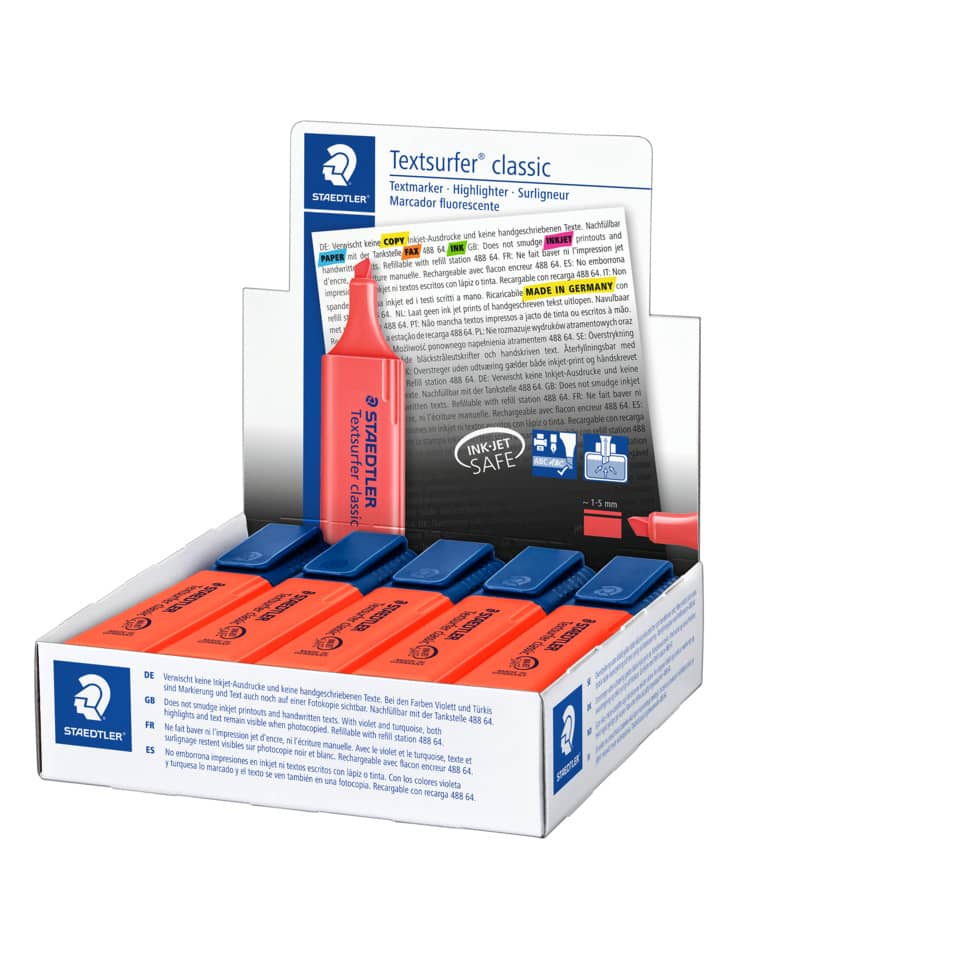 Textmarker, Marker, Highlighter, Set, Stadtler Classic
