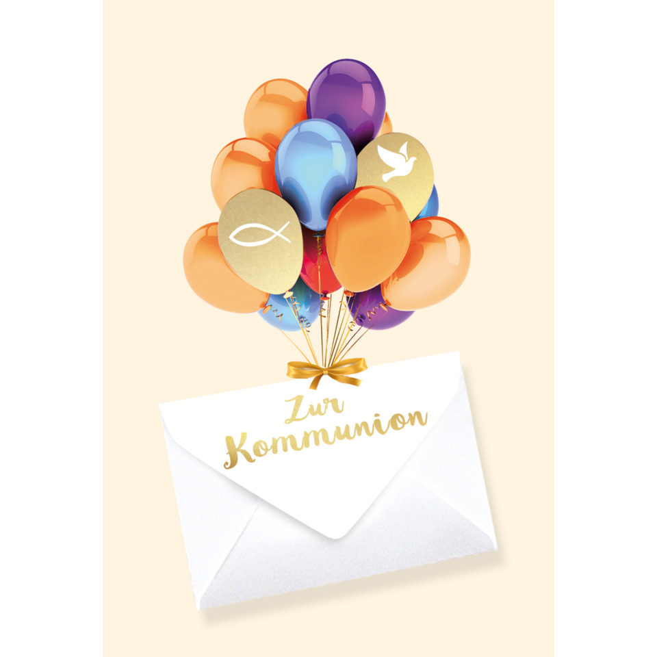 Ballon, Briefumschlag, Post