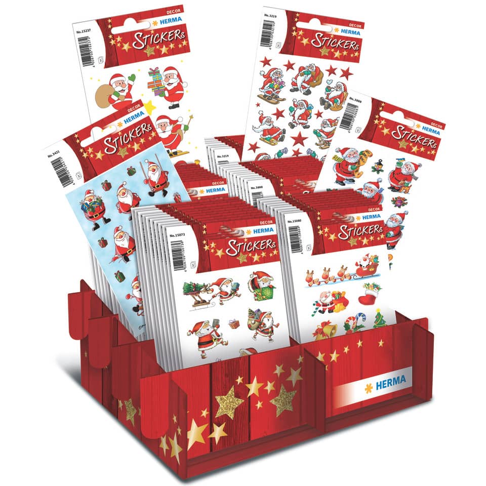 Weihnachtssticker Nikolaus&Co, sortiert HERMA 15236