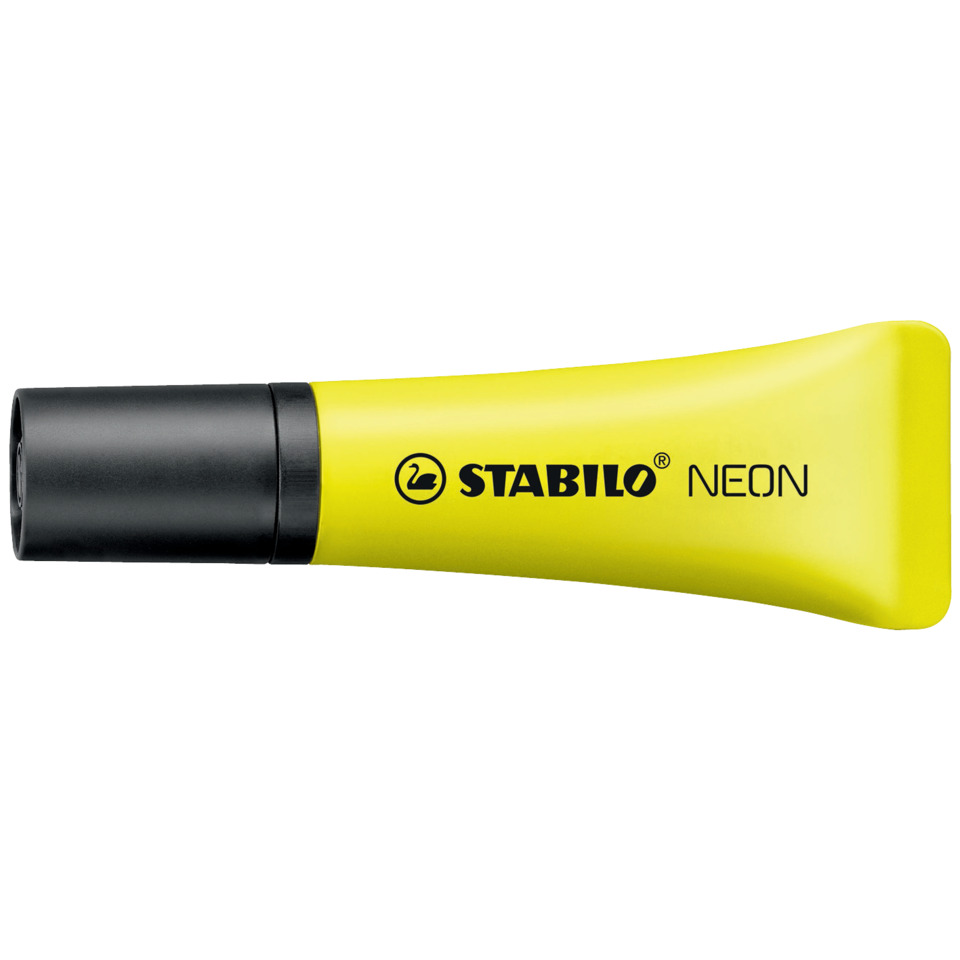 neon gelb, Kapsel, Tubenform, Highlighter, Stabilo Neon