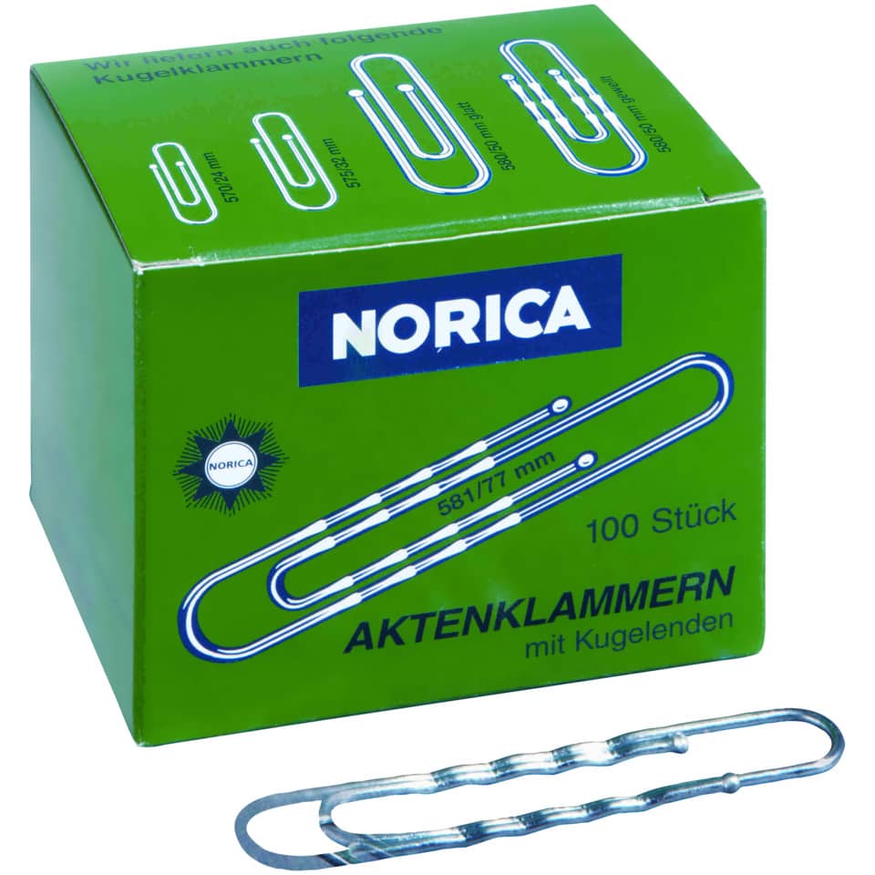 Aktenschlamm, Kugelklemmen, Bürobedarf, Papierklemme, Metallklemme