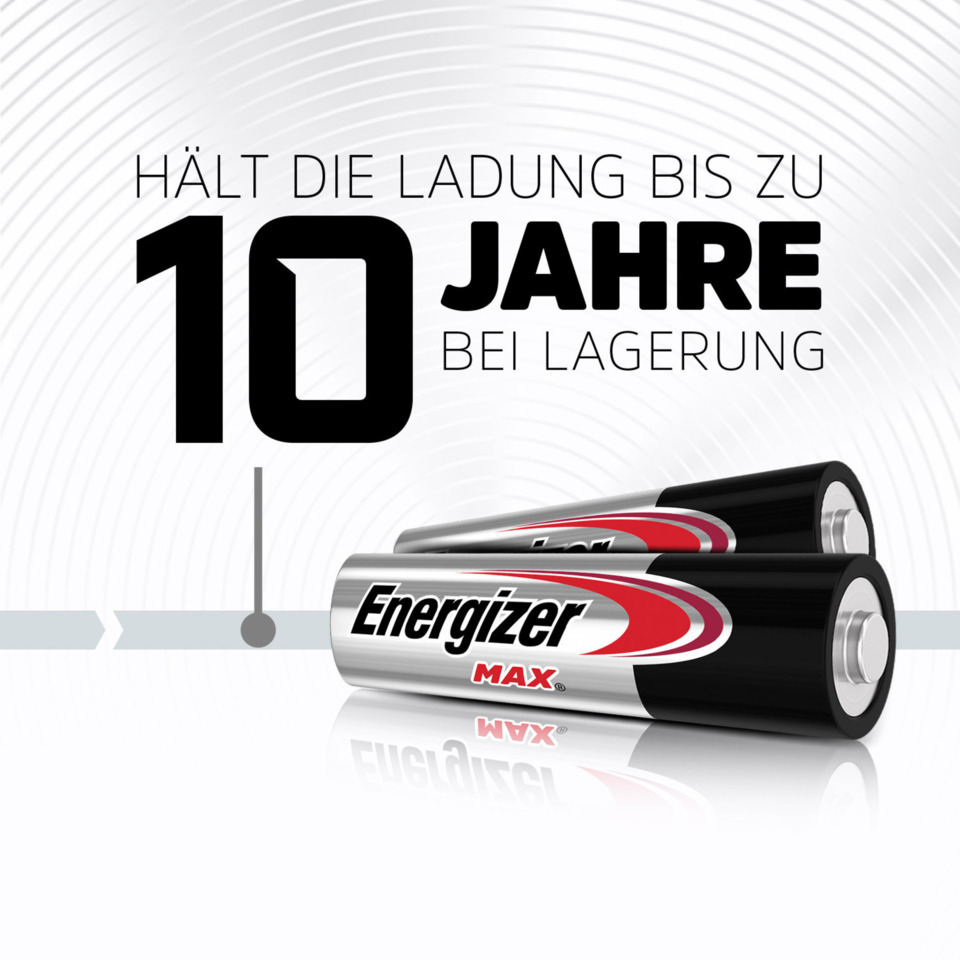 Batterien, AA-Batterien, Energizer, Max, Lithium/Alkali Batterie