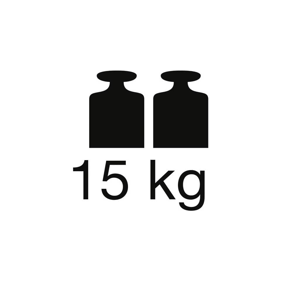 Gewichtsblock, 15 kg, Hanteln, Paar, Gewicht