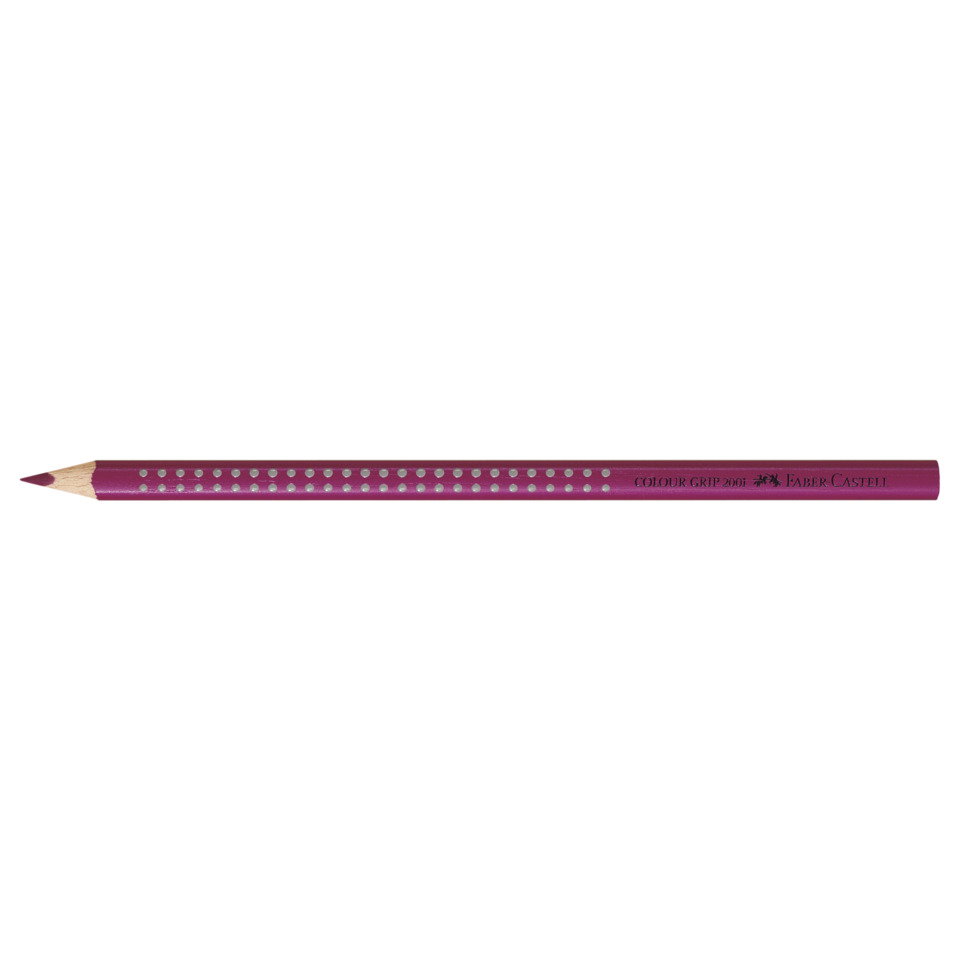 Bleistift, Rundspitze, Lila, Pünktchenmuster, Faber-Castell