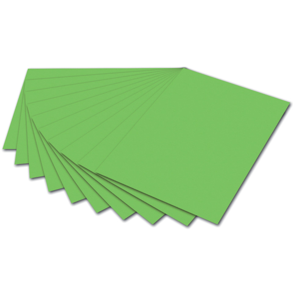 papier, karten, grün, bunte blätter, fächerform