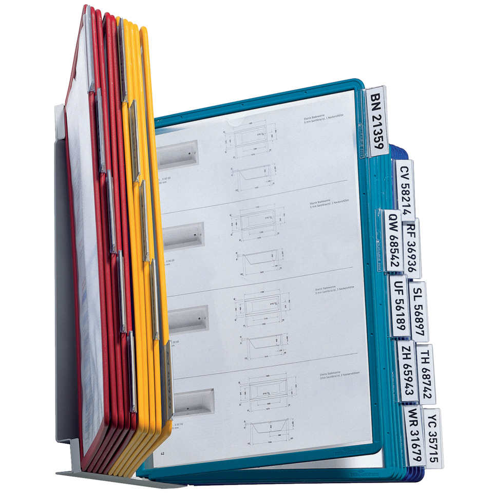 ordner mit fächern, datei- ordner, farbige ablage, ordner mit registers, dokumentenablage
