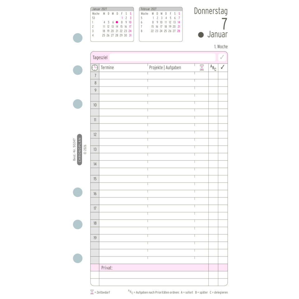 Termine, Projekte, Aufgaben, Kalender, Planer