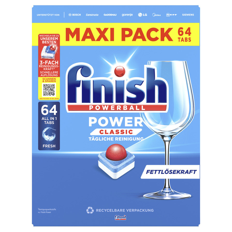 Powerball, Tabs, Reinigung, Power, Classic