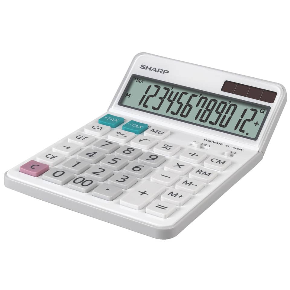Taschenrechner, Tastatur, Großes Display, Schaltflächen, Kalkulator