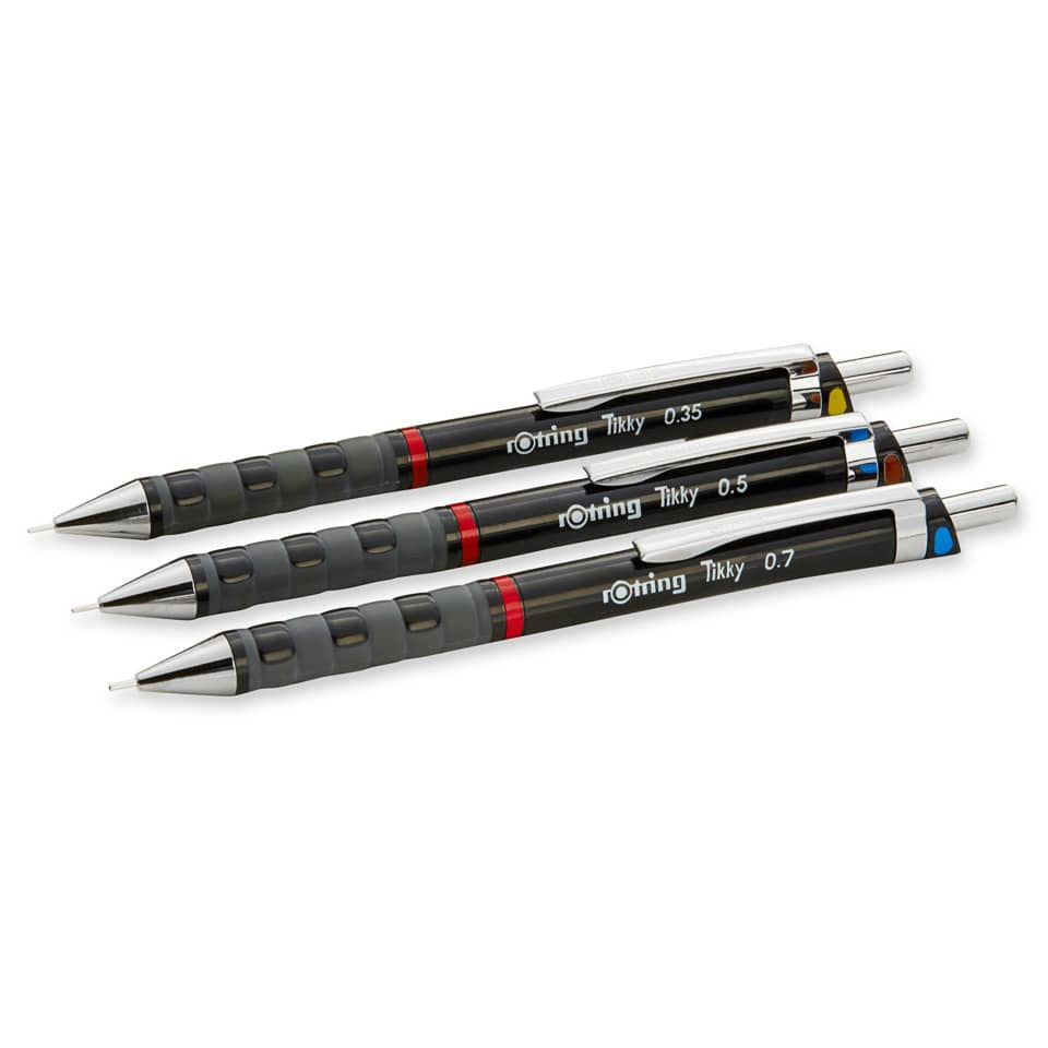 Bleistift, Bleistiftminen, 0.35 mm, 0.5 mm, 0.7 mm