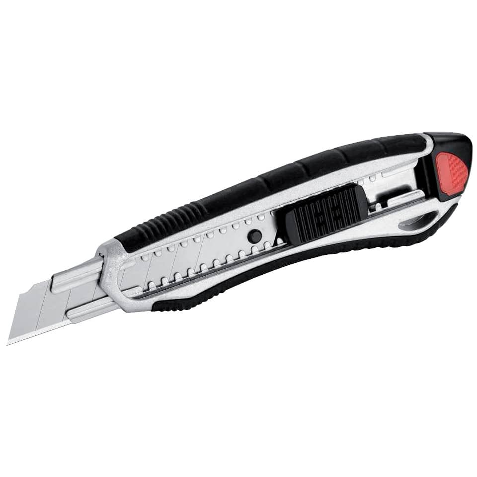 Cutting knife, Utility knife,  retractable blade, Adjustable blade, Ergonomic handle