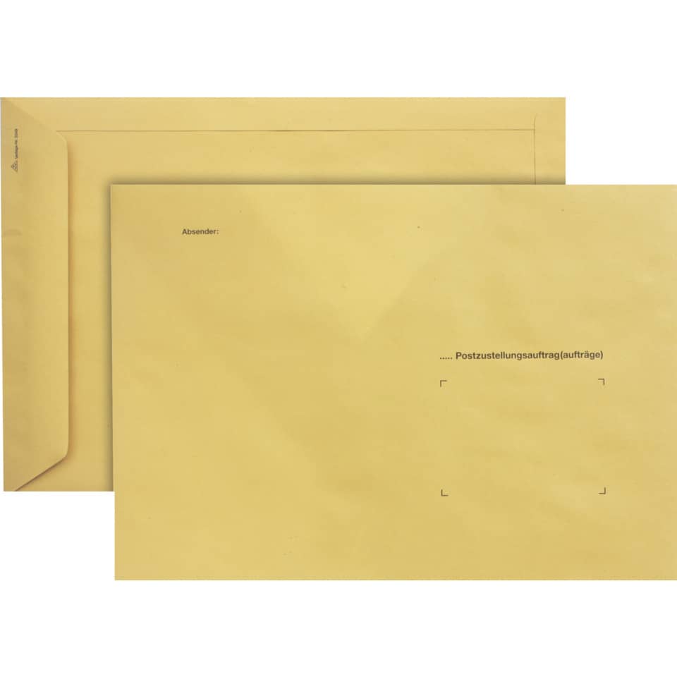 Umschlag, Briefumschlag, Paketumschlag, Postversand, Postzustellung