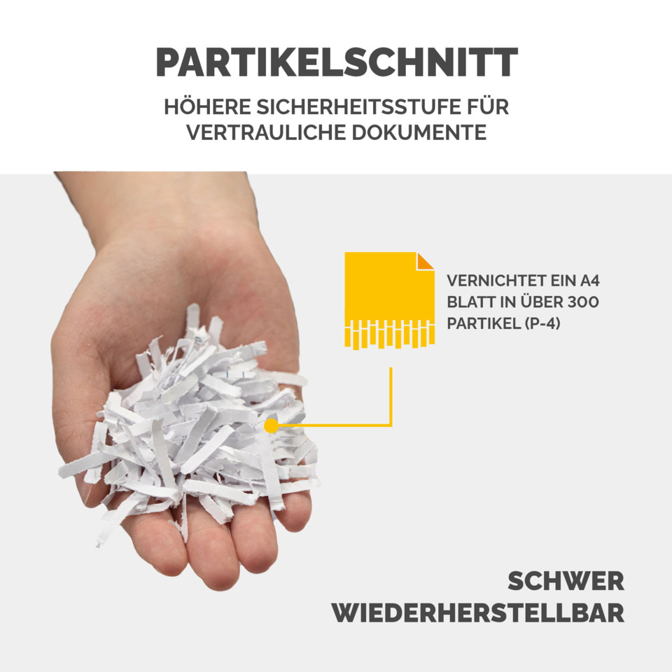 Papierschnipsel, Papierrecycling, Hand, Schwarz, Schwerewiederherstellbar