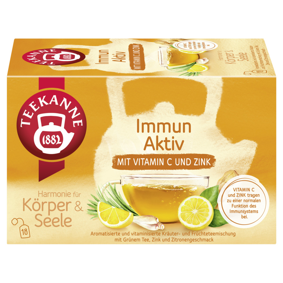 Immun, Aktiv, Kräutertee, Früchtetee, Vitamin C