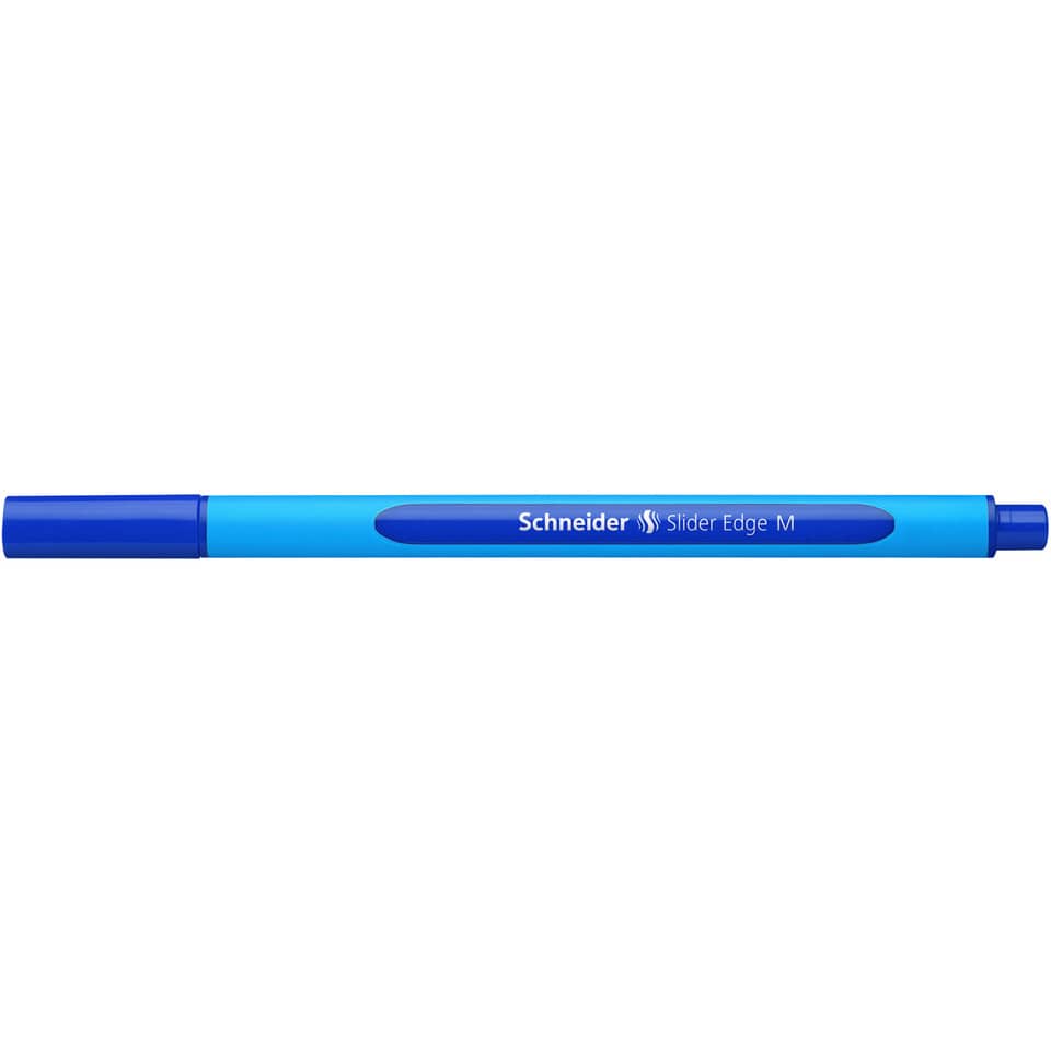 Marker, Stift, Blau, Feinspitze, Schneider Slider Edge M