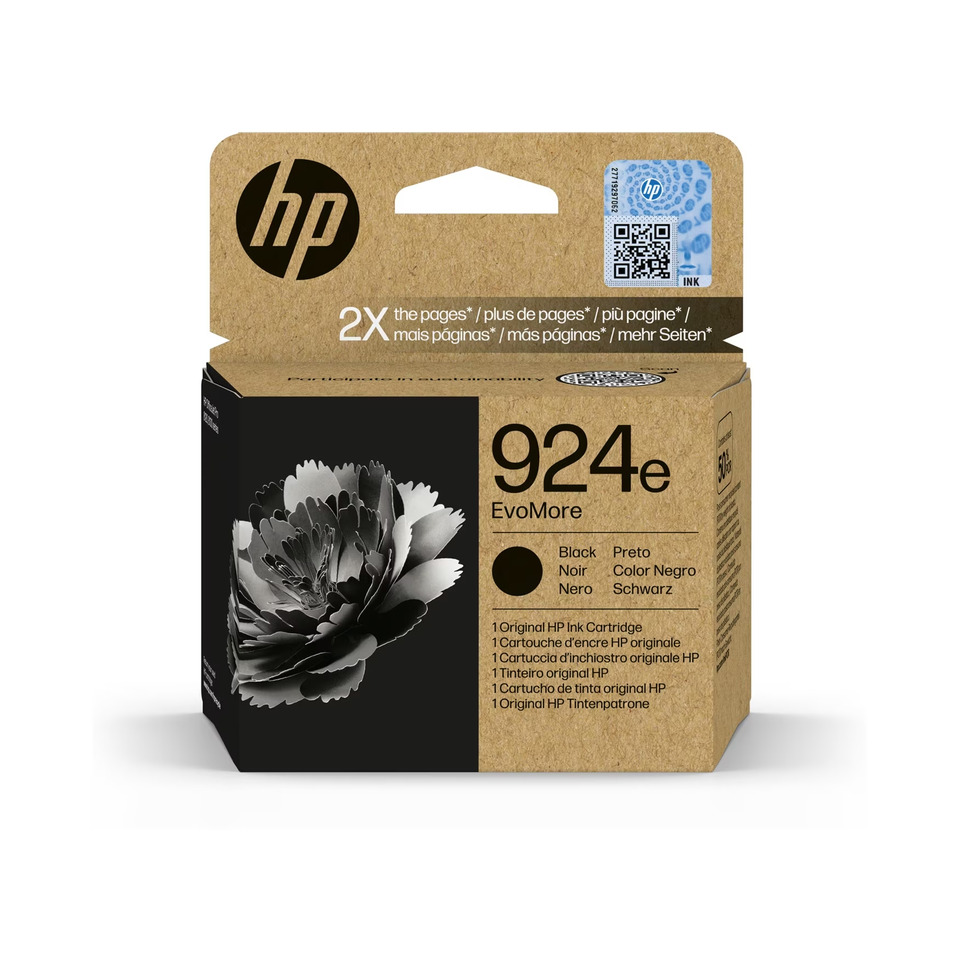 Tintenpatrone, HP Ink, Schwarz, EvoMore, Kassette