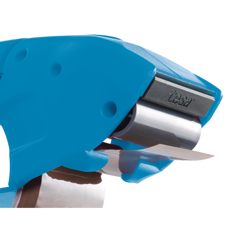 Klebepistole, Bandklebepistole, Klebestreifen, Klebeband, Blau
