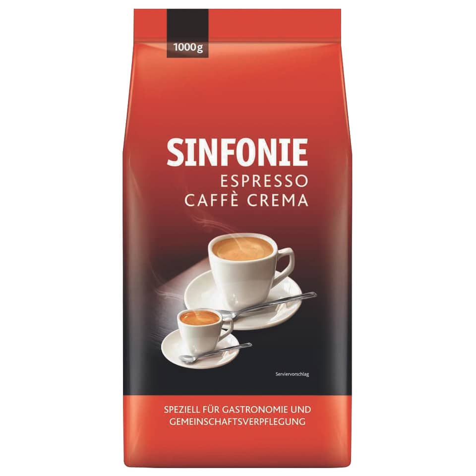 Kaffeebohnen, Espresso, Caffè Crema, 1000g, Packung