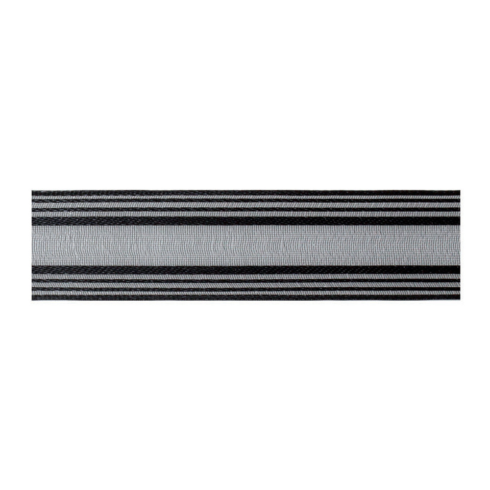 Träger, Webband, gestreift, Grau, Polyester