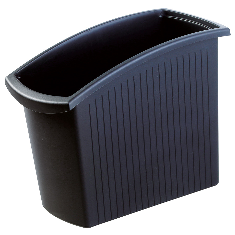 Schreibtisch-Organizer, Schreibtisch-Aufbewahrung, Kartenhalter, Rillendesign, Dunkelblau
