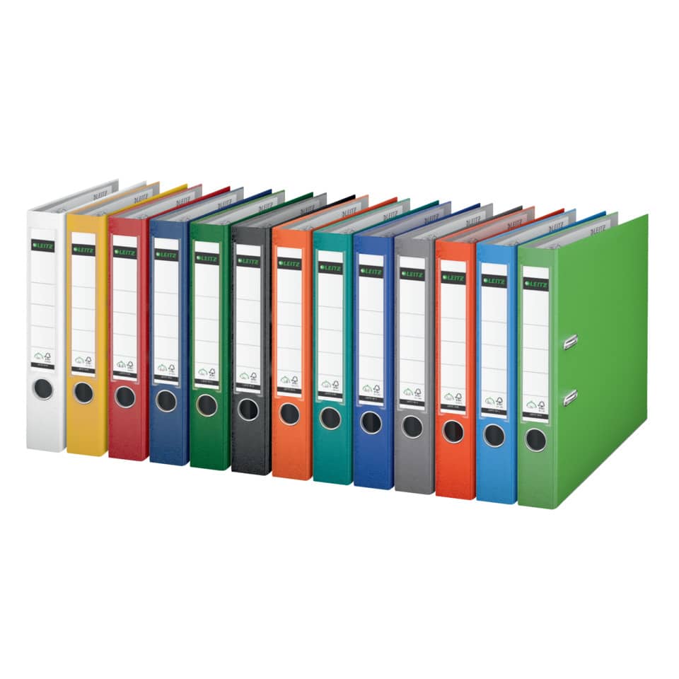 Archivordner, OrdnerSchwarz, Ordnerbänder, A4 Ordner, Farbenvielfalt