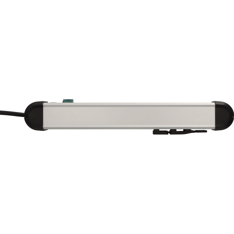LED-Leiste, Alu-Gehäuse, schwarz, Kabel, Schaltknopf