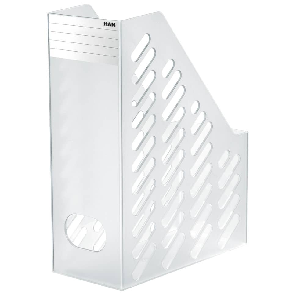 Stehsammler BRILLANT XXL A4/C4 transluzent-klar HAN 1604-63