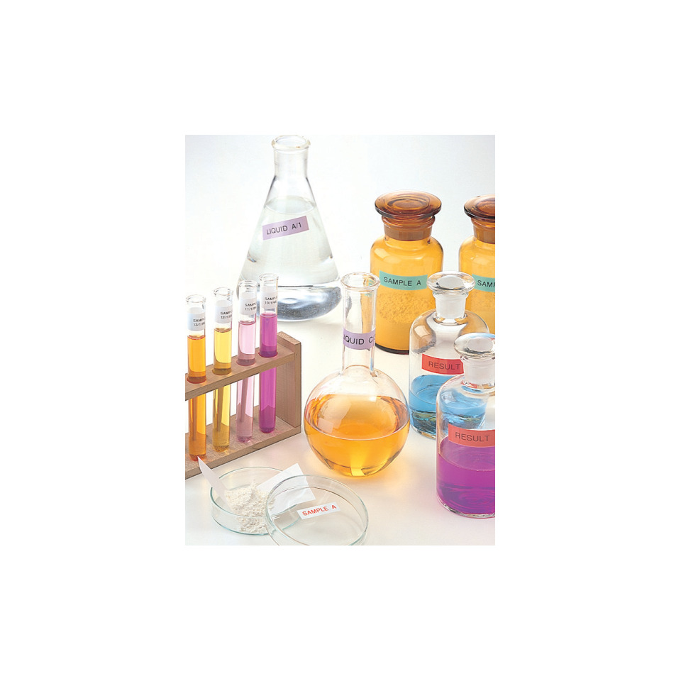Laborflaschen, Chemikalien, Farbstoffe, Flüssigkeiten, Laborutensilien