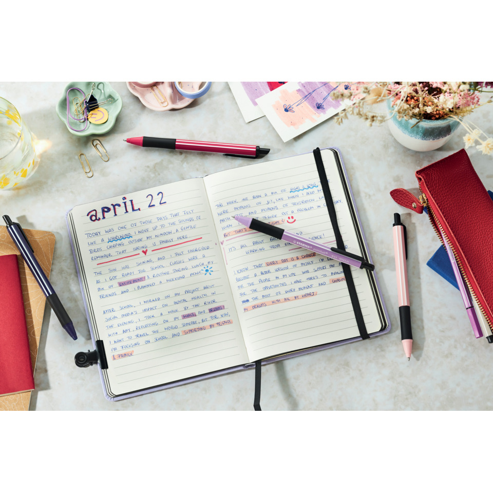 Notizbuch, Journal, offenes Notizbuch, handschrift, Planung