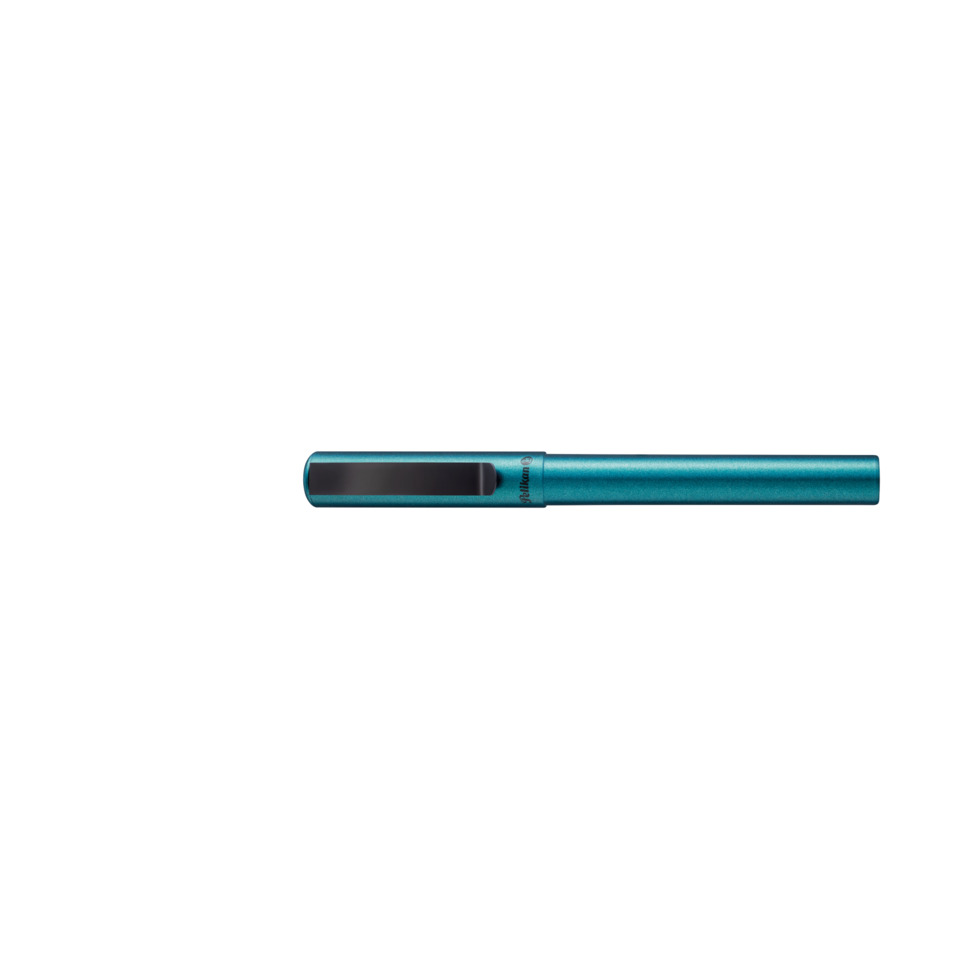 Stift, Kugelschreiber, Metall, Blau, Clip