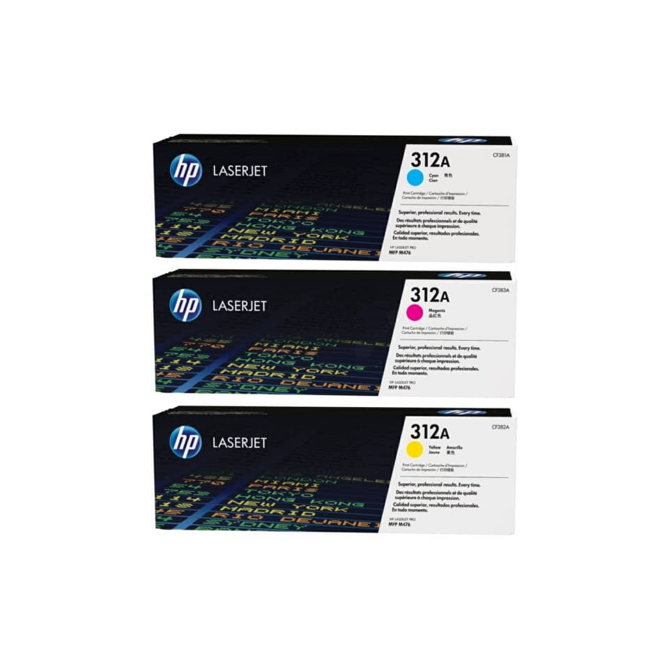 laserjet, Druckerpatrone, hp, 312A, Farbstoffpatrone