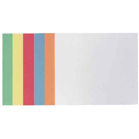 Moderationskarte - selbstklebend, 200 x 149 mm, Altpapier, 300 Stück, sortiert FRANKEN MKS2299