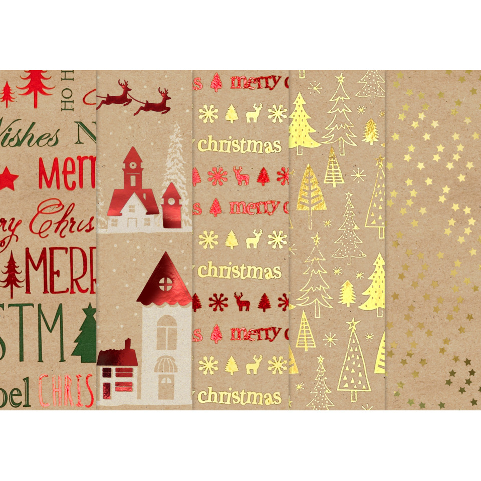 weihnachtspapier, Geschenkpapier, Weihnachtsdesign, Tannenbaum, Sterne