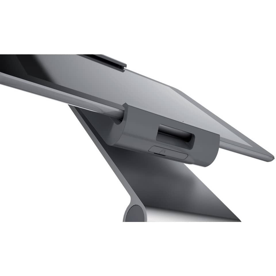 Tablet-Ständer, Verstellbar, Faltbar, Kunststoff, Grau