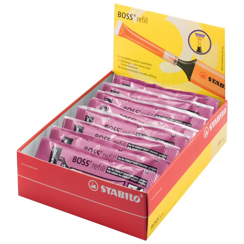 Bleistift-Refill, Nachfüllpack, Stabilo, Rosa Nachfüllungen, Display Verpackung