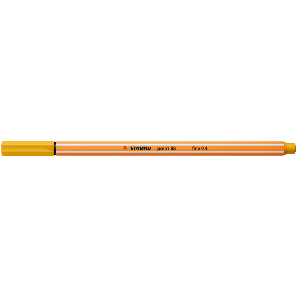 Stabilo Bleistift, Oranger Stift, Schreibgerät, Bleistift mit Radiergummi, orange Farbe