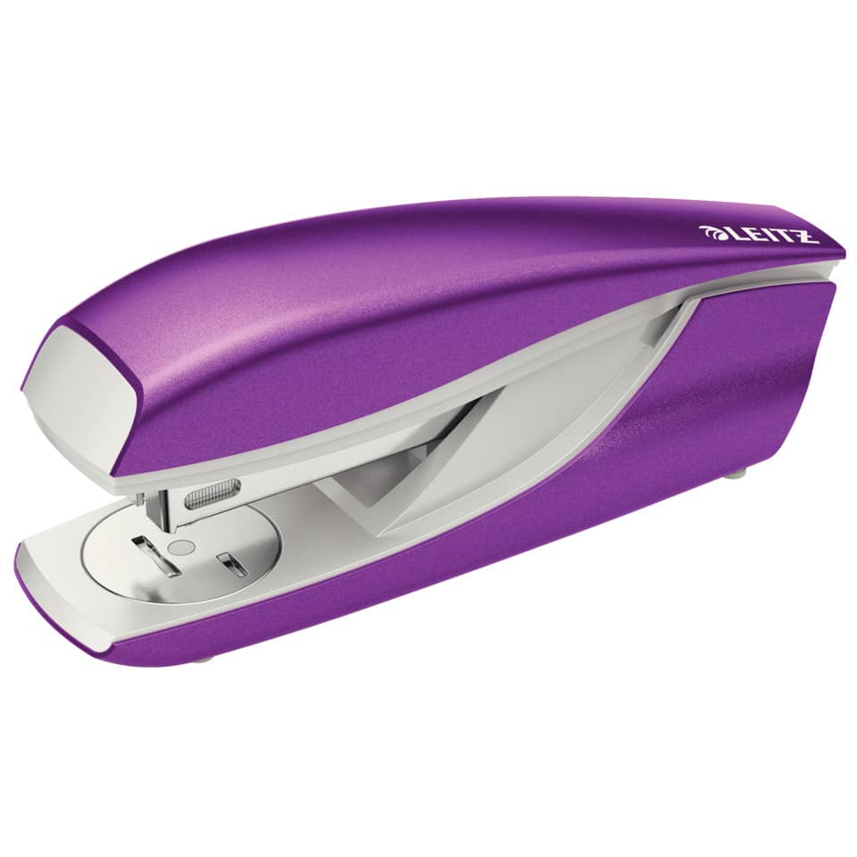 stapler, Kunststoff, Lila, Heftgerät, mechanisch