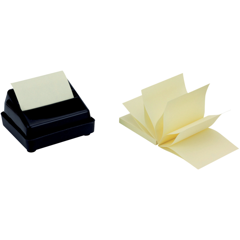 Post-it, Notizblock, Klebepads, Sticky Notes, Schwarz