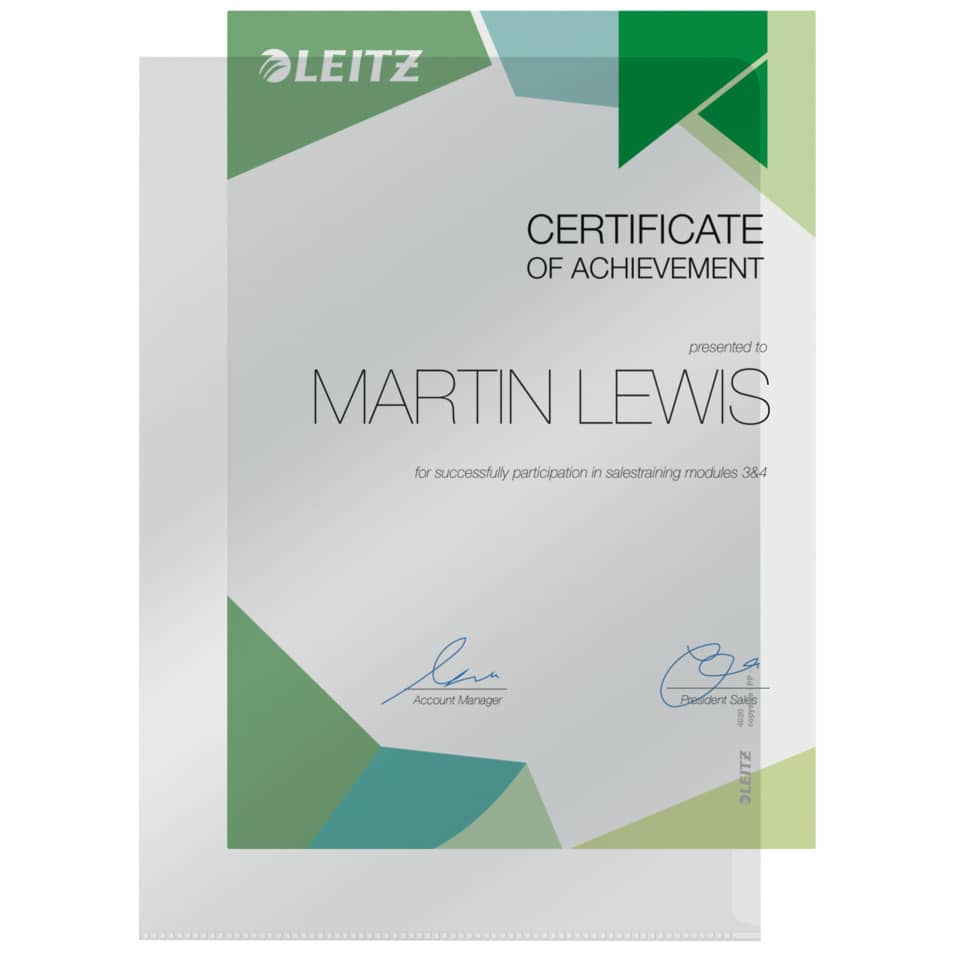 zertifikat, leistung, martin lewis, auszeichnung, dokumentation