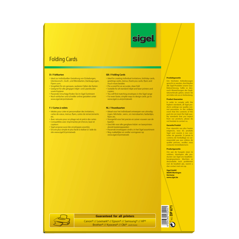 folding cards, gelbe verpackung, drucken papier, verpackung, markenaufdruck