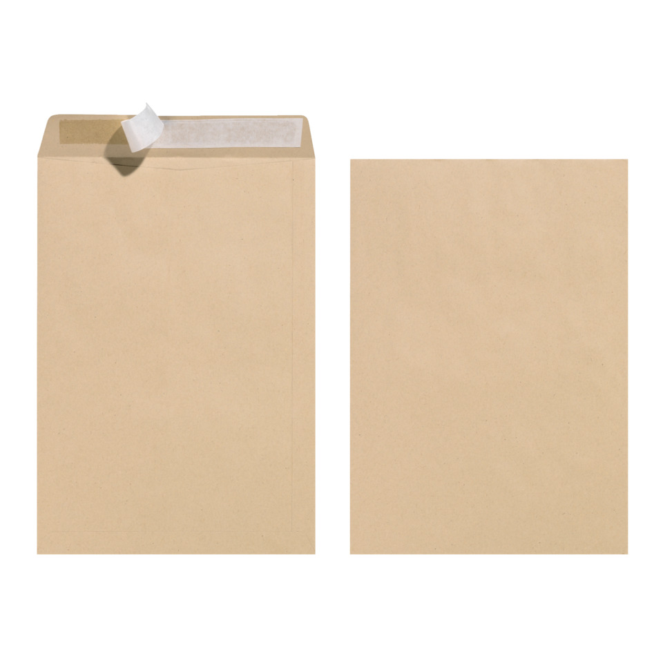 Kartenumschlag, Umschlag, Kraftpapier, Briefumschlag, Umschlag barrierefrei