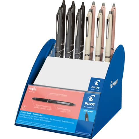 Tintenroller FriXion Zone, 0,4mm, 12 Stück, sortiert PILOT BLRT-FRZ7-D12